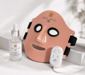 Melanin Bliss LED Mask + Hyaluronic Acid Serum Bundle